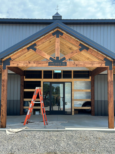 Custom designed Truss Bracket set for a Customer in Kentucky